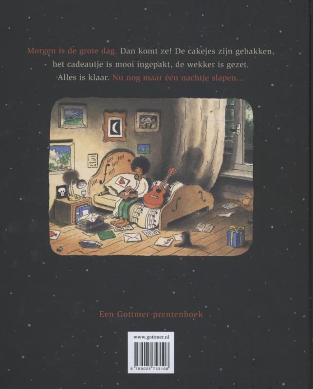 De grote dag achterkant