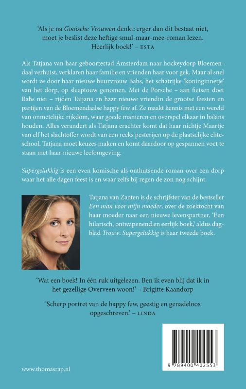 Super gelukkig achterkant