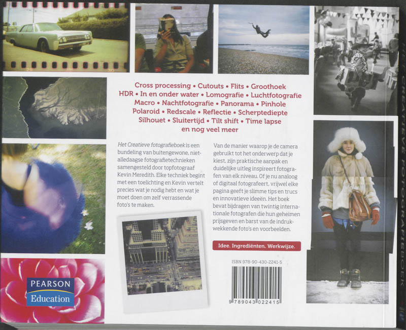 Het creatieve fotografieboek achterkant