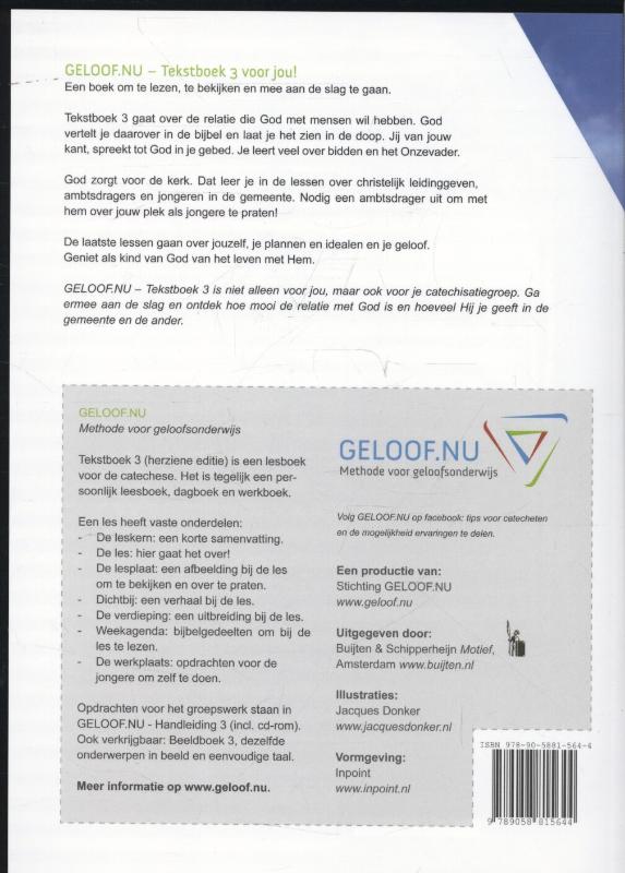 Geloof.nu 3 tekstboek achterkant