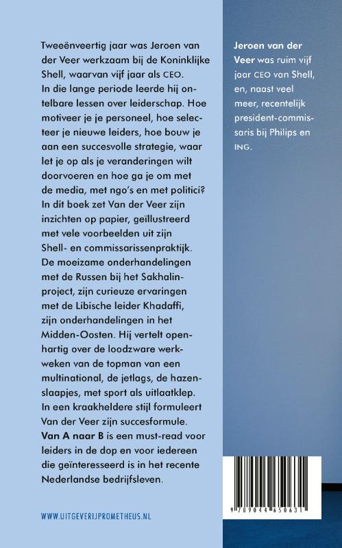 Van A naar B achterkant