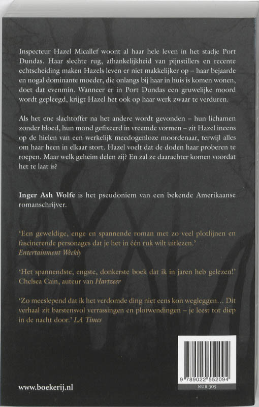 De roeping achterkant