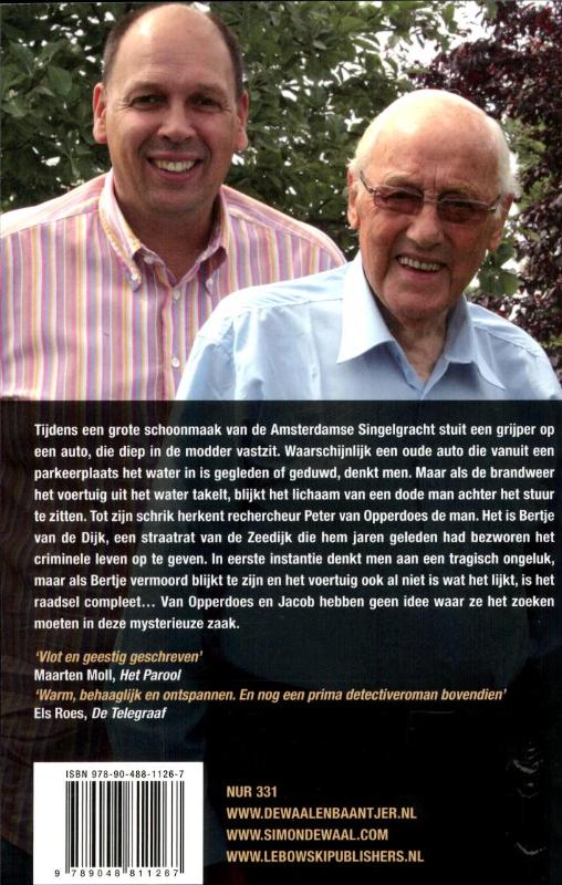 Een rat in de val / De Waal & Baantjer / 5 achterkant