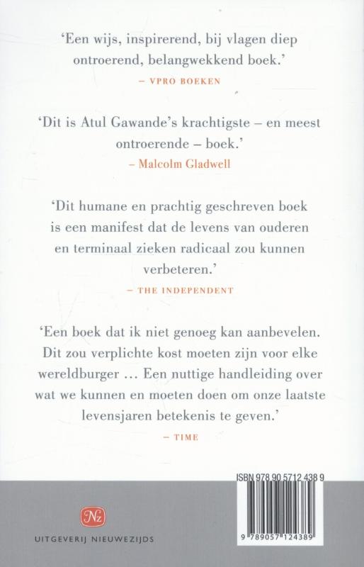 Sterfelijk zijn achterkant