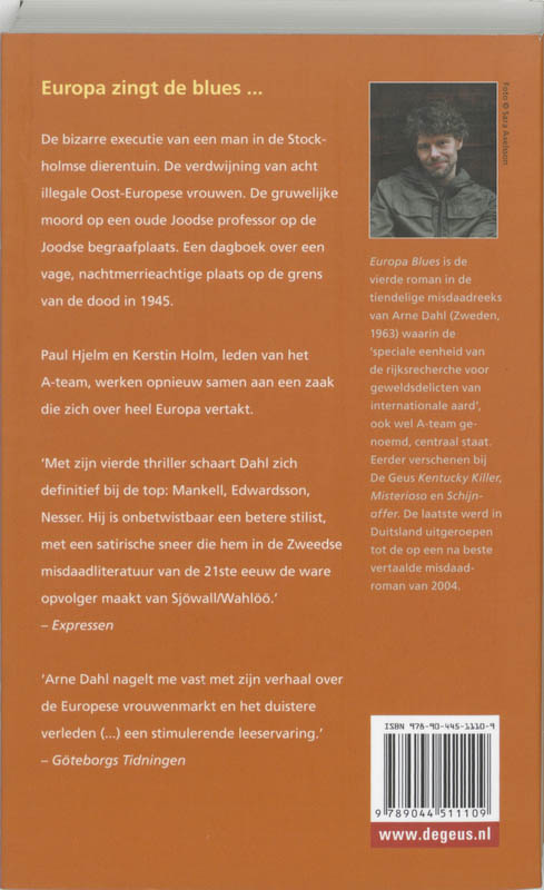 Europa blues achterkant