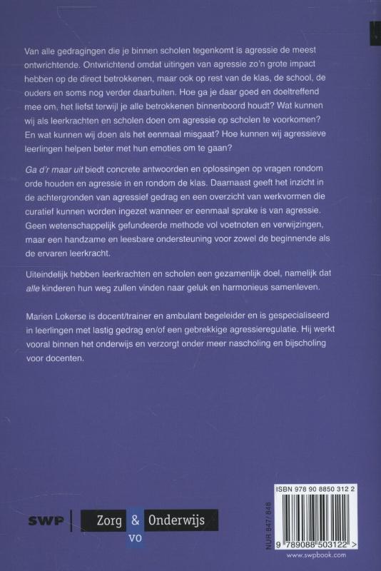 Ga d'r maar uit! achterkant