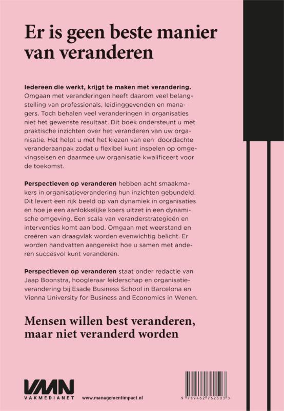 Perspectieven op veranderen achterkant