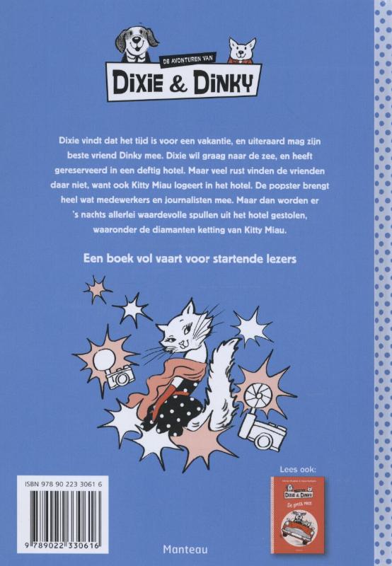De diamantroof / De avonturen van Dixie & Dinky / 2 achterkant