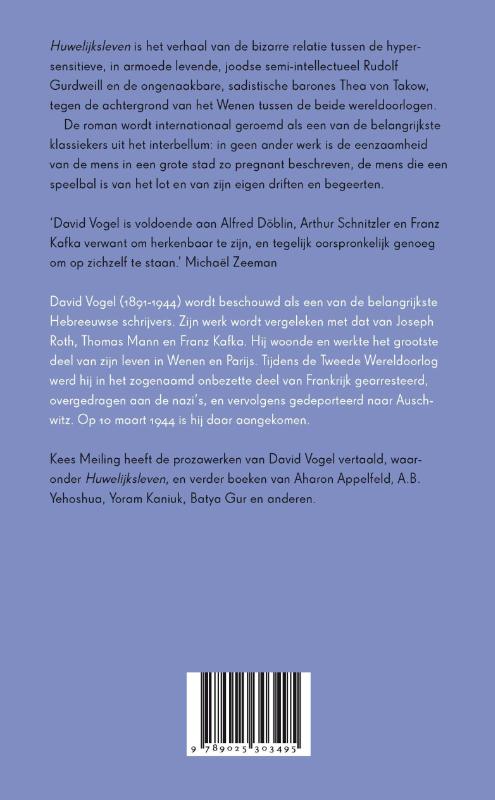 Huwelijksleven achterkant