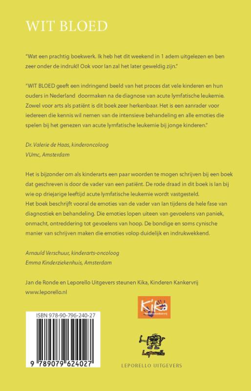 Wit bloed achterkant