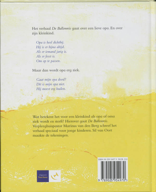 De Ballonreis achterkant
