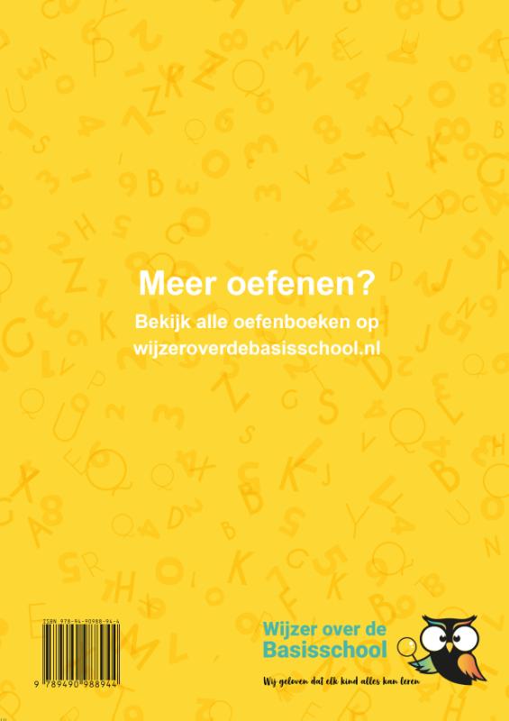 Doorstroomtoets / groep 8 / Oefenboek 2 / wijzeroverdebasisschool.nl achterkant