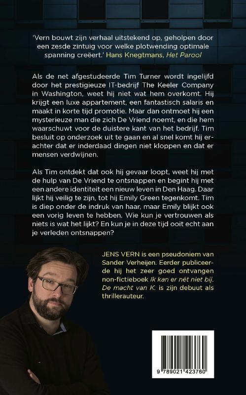 De macht van K. achterkant