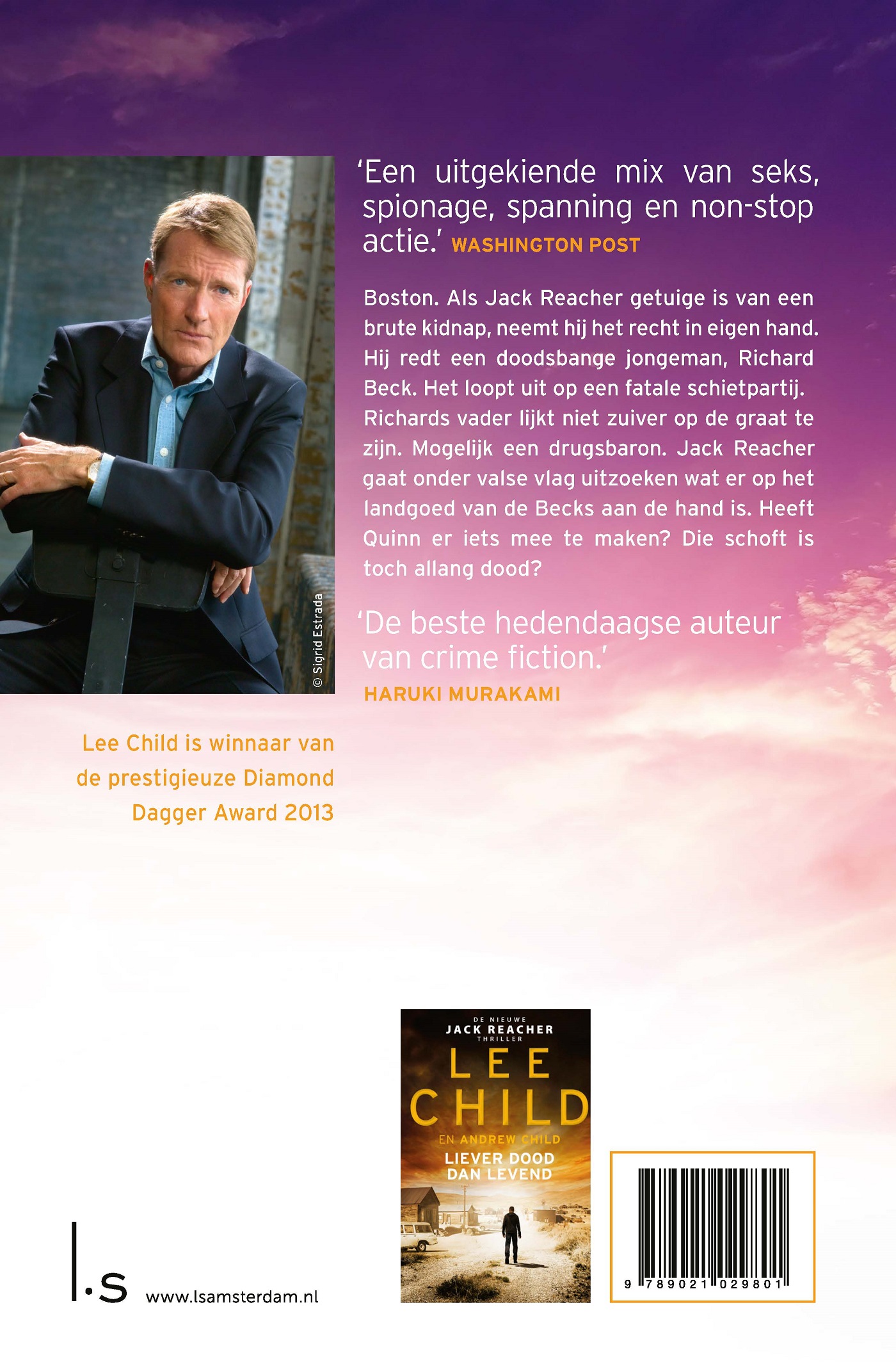 Spervuur / Jack Reacher / 7 achterkant