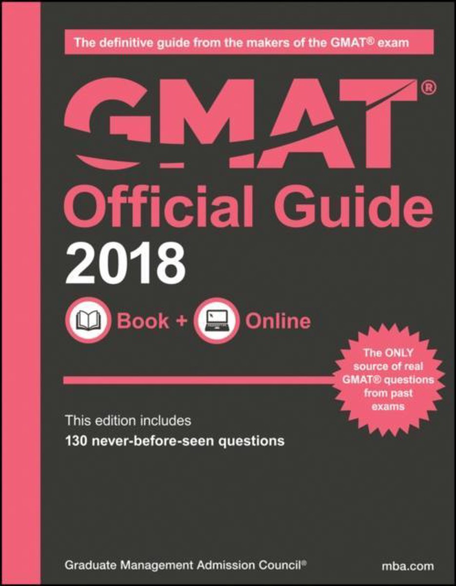 GMAT Official Guide 2018