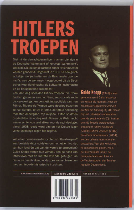 Hitlers Troepen achterkant