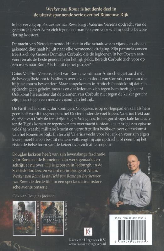 Wreker van Rome / Valerius Verrens / 3 achterkant