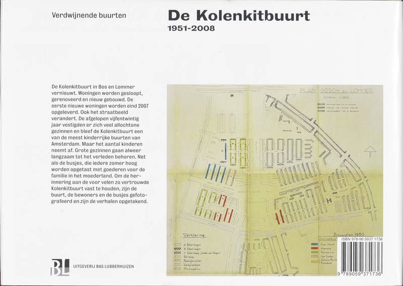 De Kolenkitbuurt 1951-2008 / Verdwijnende buurten in Amsterdam achterkant