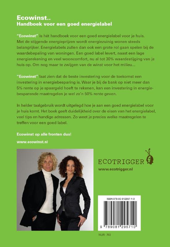 Ecowinst voor woningen achterkant