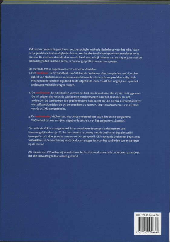 Werkboek b1 bedrijfsadministratie via achterkant