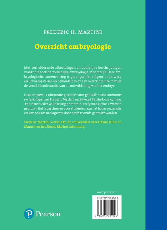 Overzicht embryologie achterkant