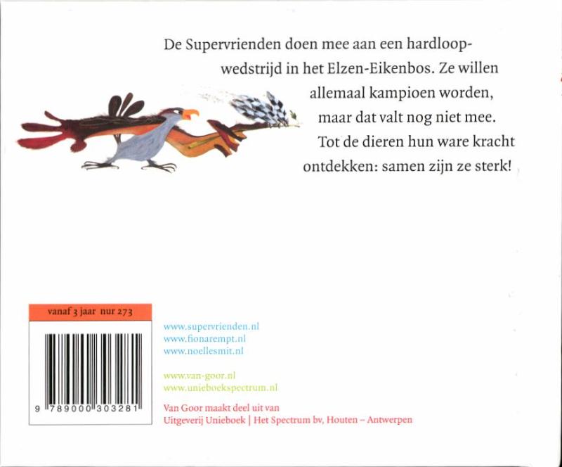 Kampioenen / Supervrienden achterkant