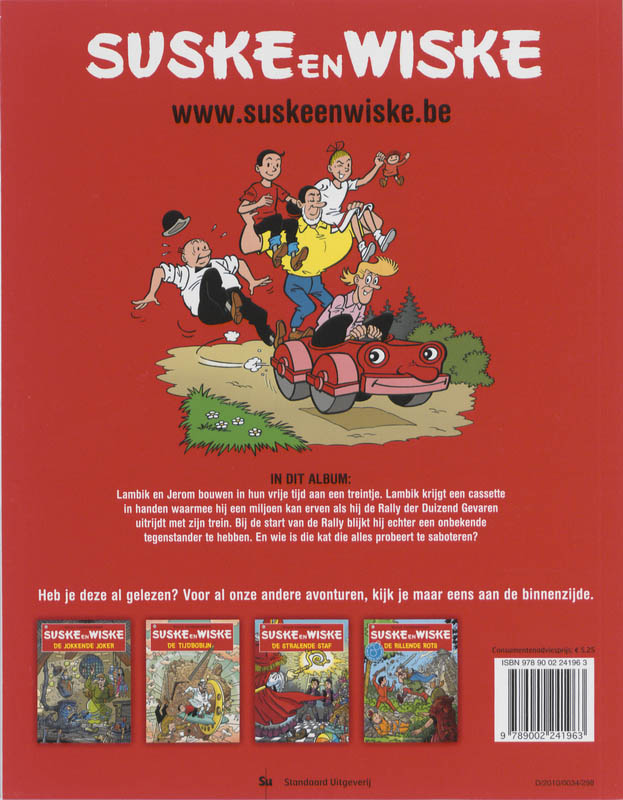 Het sprekende testament / Suske en Wiske / 119 achterkant