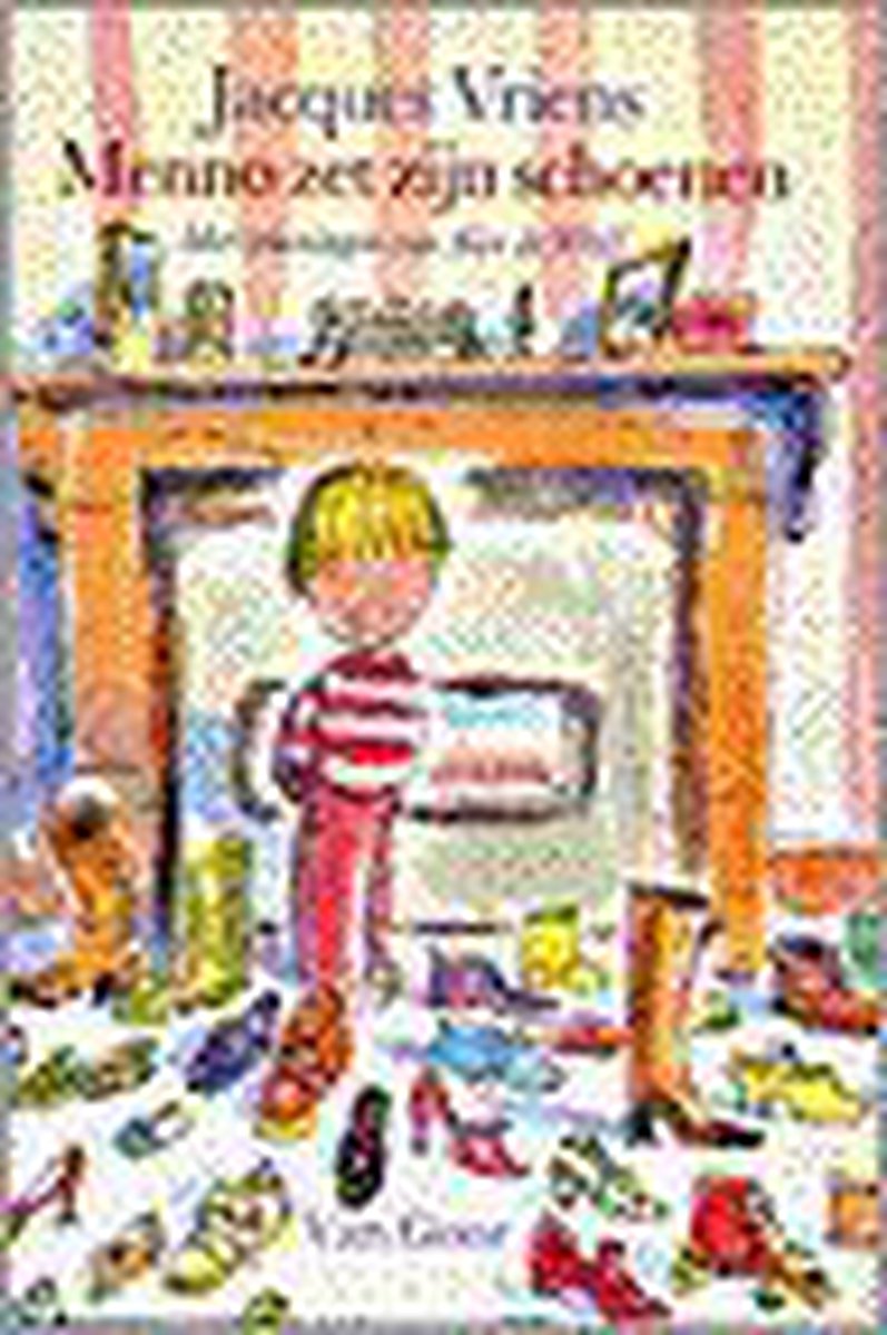 Menno zet zijn schoenen