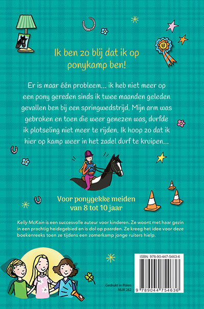 Ponykamp avonturen - Het dagboek van Paulien achterkant