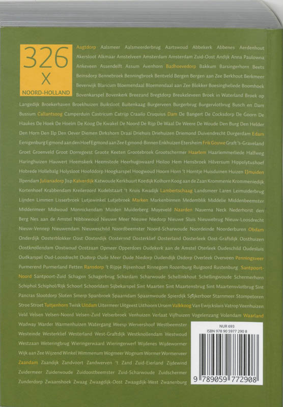 326 x Noord-Holland achterkant