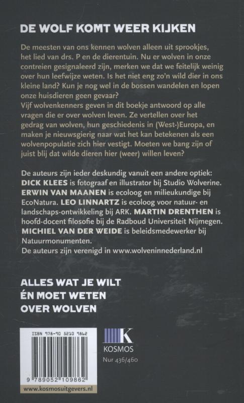 De wolf terug achterkant