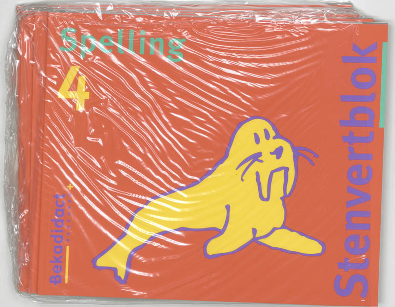 Stenvert taalblok 4 5 ex Spelling