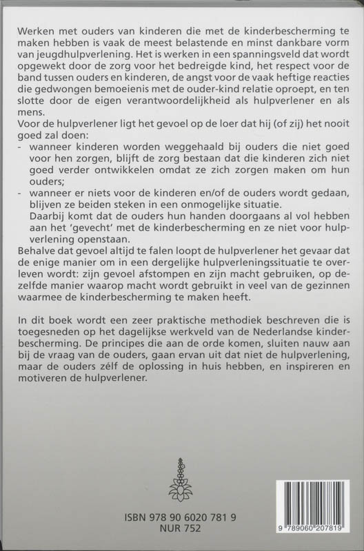 Ik wil mijn kind niet kwijt! achterkant