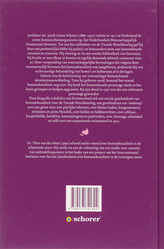 Jhr. mr. Jacob Anton schorer achterkant