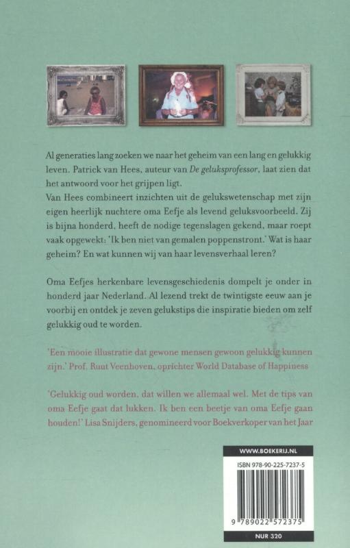 De geluksoma achterkant