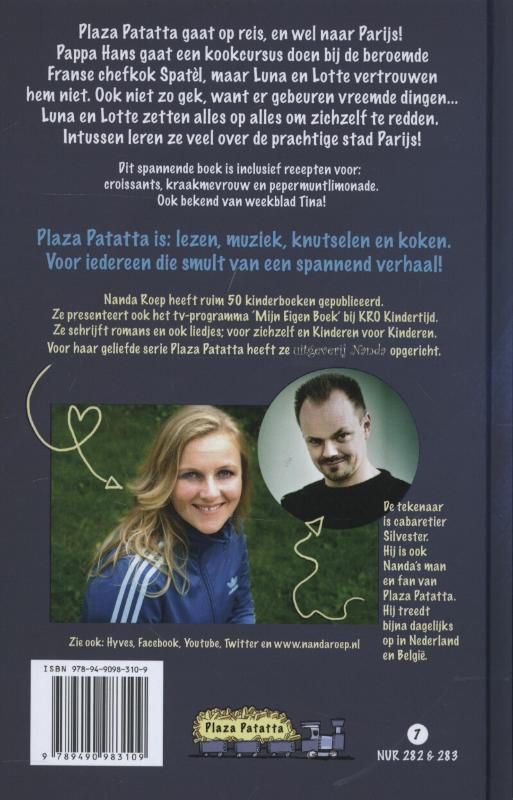 Paniek in Parijs / Plaza Patatta achterkant