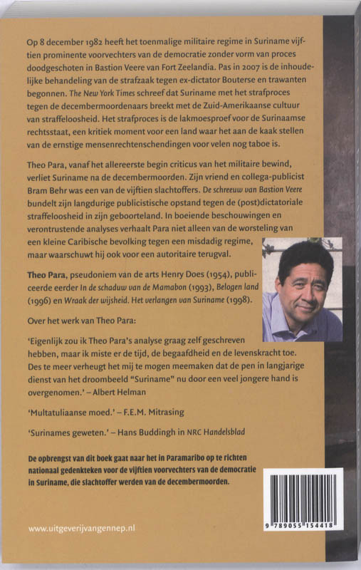 De schreeuw van Bastion Veere achterkant