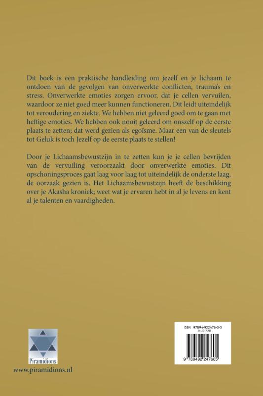 De wijsheid van het lichaamsbewustzijn achterkant