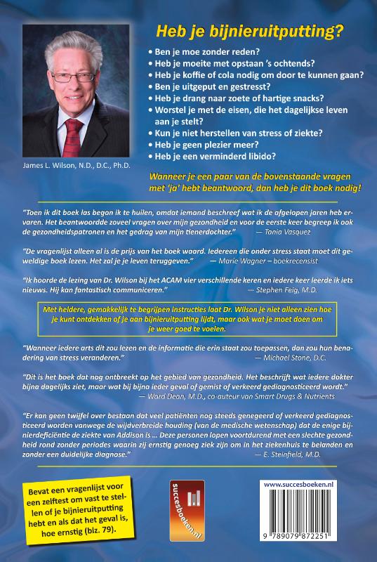 Bijnieruitputting achterkant