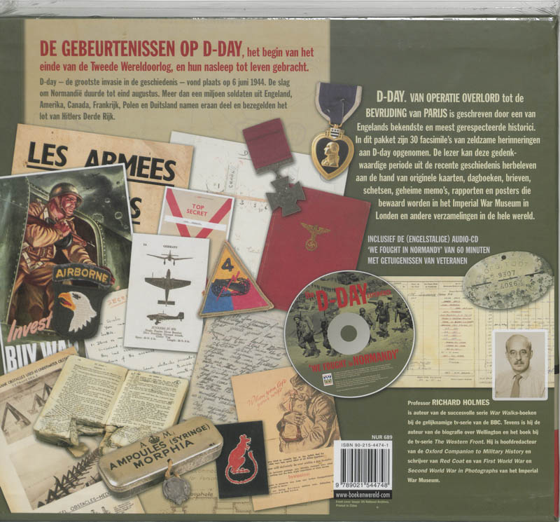 D Day In Cassette Met Engelstalige Cd achterkant