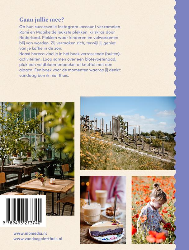 Vandaag niet thuis achterkant