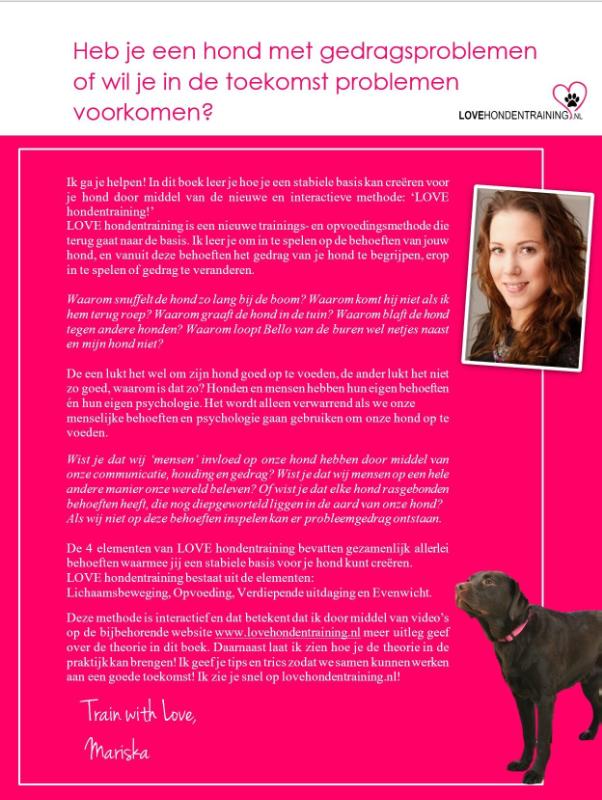Lovehondentraining achterkant