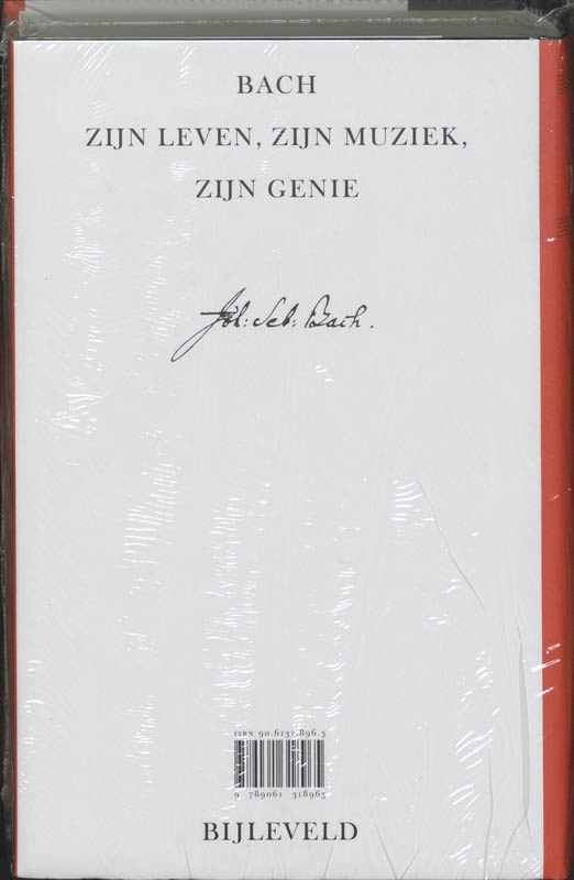 Johann Sebastian Bach achterkant