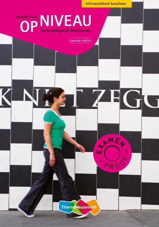 Op niveau Havo/vwo; Tweede fase Informatieboek