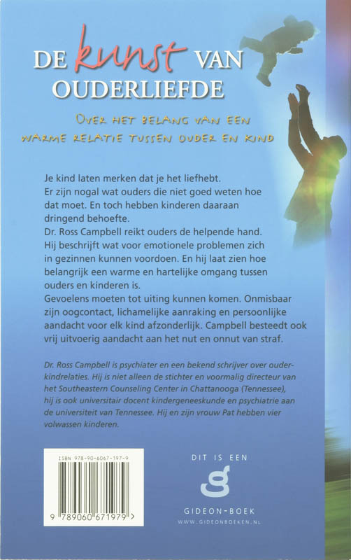 De kunst van ouderliefde achterkant