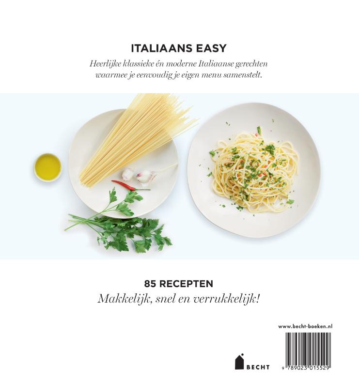 Italiaans easy achterkant