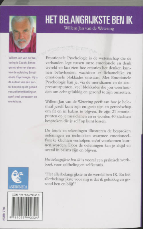 Het belangrijkste ben ik achterkant