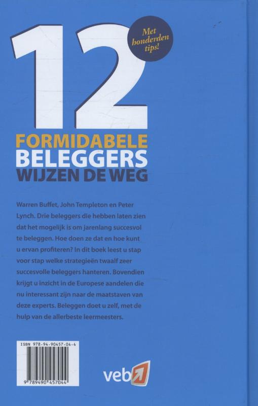 12 Formidabele beleggers wijzen de weg achterkant