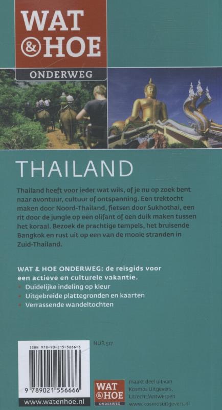 Wat & Hoe Onderweg Thailand / Wat & Hoe onderweg achterkant