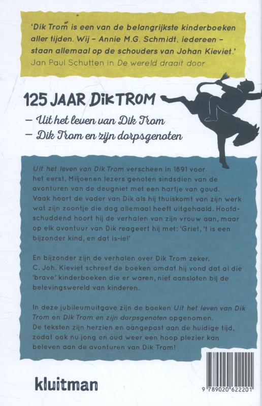 Uit het leven van Dik Trom achterkant